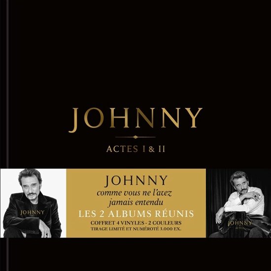 Cover for Johnny Hallyday · Johnny Acte I + Acte Ii (LP) (2022)
