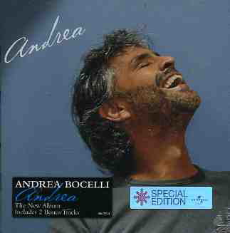 Andrea - Andrea Bocelli - Musiikki - DECCA - 0602498679739 - maanantai 1. marraskuuta 2004