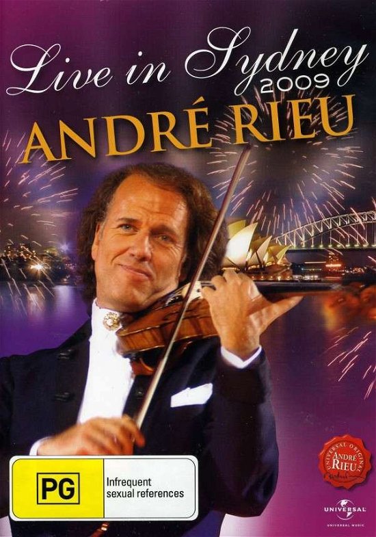 Cover for Andre Rieu · Live in Sydney (DVD) (2009)