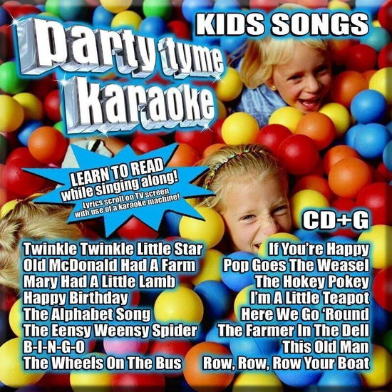 Cover for Party Time Karaoke · Kids Songs (CD) (2023)