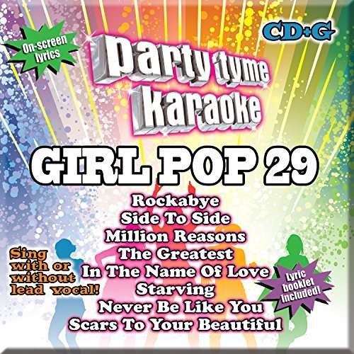 Cover for Party Tyme Karaoke · Sybersound - Girl Pop 29 (CD) (2023)