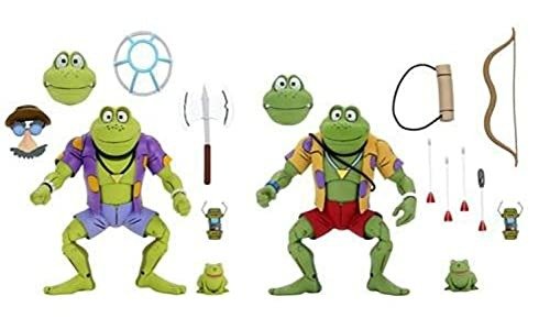 Tmnt Cartoon Genghis+ Rasputin Frog 2pk - Teenage Mutant Ninja Turtles - Merchandise -  - 0634482541739 - July 25, 2021