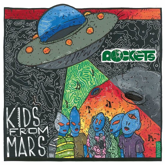 Cover for Rockets · Kids From Mars (7&quot;) [Coloured edition] (2019)