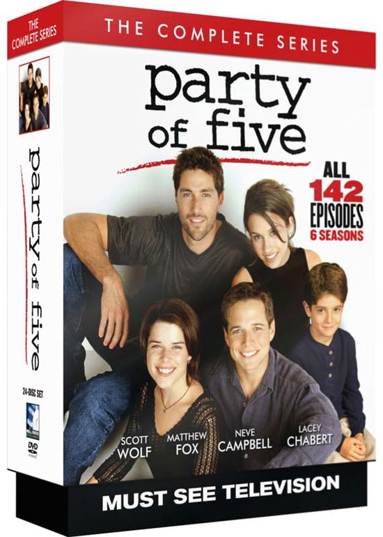 Cover for Party of Five - the Complete Series DVD (DVD) [Box set] (2016)