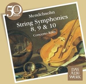 Mendelssohn / Concerto Koln · String Symphonies 8 9 & 10 (CD) (2007)