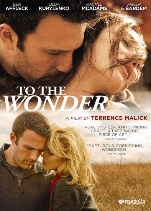 Cover for To the Wonder DVD (DVD) (2013)