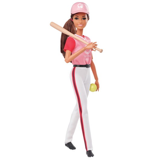 Barbie Olympische Spelen pop - Softball / Baseball - Mattel - Produtos - Barbie - 0887961813739 - 1 de abril de 2020