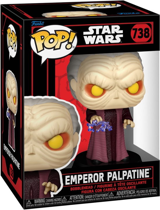 Funko Pop Star Wars Dark Side Palpatine - Pop Star Wars - Gadżety - Funko - 0889698807739 - 15 października 2024