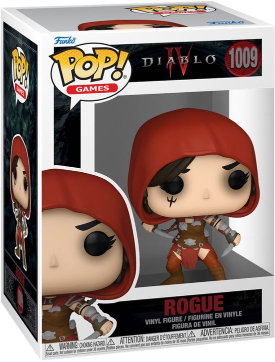 Funko Pop Games Diablo 4 Rogue - Pop Games Diablo - Produtos - Funko - 0889698823739 - 24 de setembro de 2024