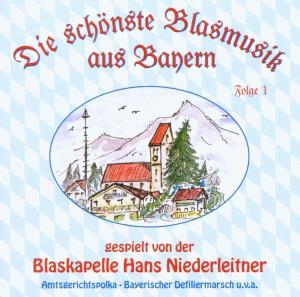 Cover for Hans Niederleitner · D.sch.blasmusik A.bayern 1 (CD) (2000)