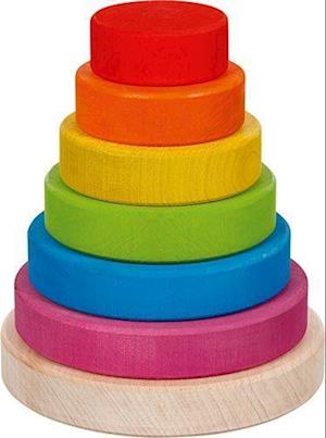 Cover for Goki · Stacking tower (Toys)