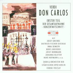 Don Carlos -part 1- - G. Verdi - Musik - CANTUS LINE - 4032250021739 - 4. marts 2002