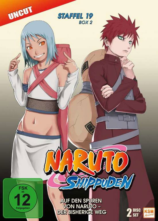 Cover for Naruto Shippuden - Auf den Spuren von Naruto - Der bisherige Weg - Staffel 19.2: Episode 624-633 (2 (DVD) (2017)