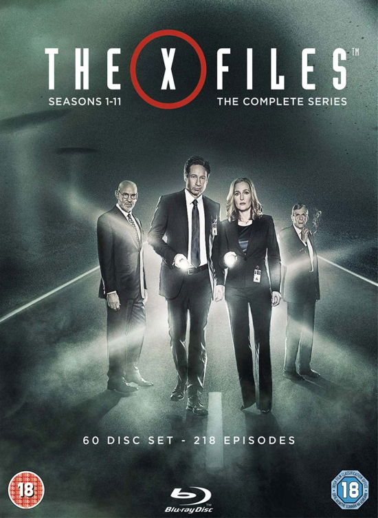 Cover for X-files: Complete Series 1-11 · The X-Files Seasons 1 to 11 (Blu-ray) (2018)