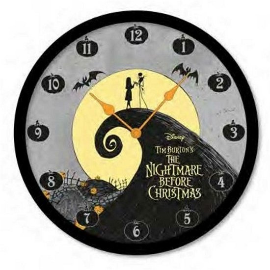 Cover for Disney: Pyramid · The Nightmare Before Christmas - Jack &amp; Sally 10&quot; (Clock / Orologio Da Muro) (MERCH)