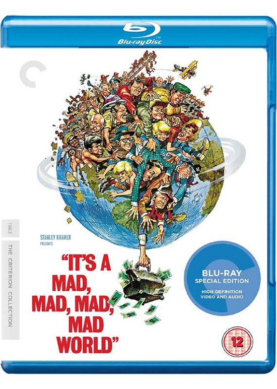 Cover for Its a Mad Mad Mad Mad World · Its A Mad Mad Mad Mad World - Criterion Collection (Blu-ray) (2017)