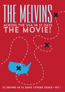 Cover for Melvins · Across The Usa In 51 Days (DVD) (2015)