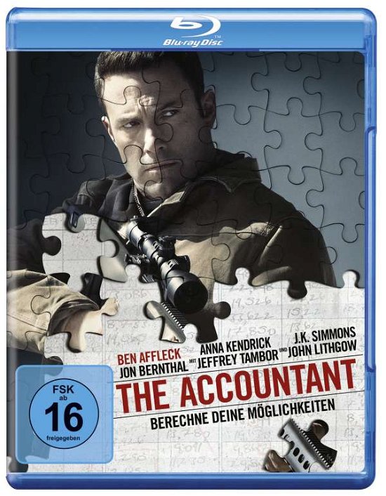 Cover for Ben Affleck,anna Kendrick,j.k.simmons · The Accountant (Blu-ray) (2017)
