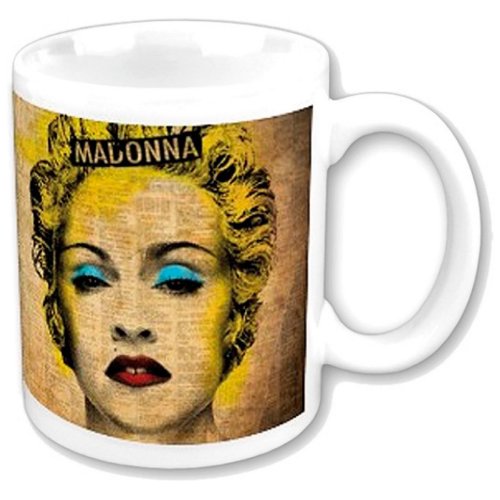 Cover for Madonna Celebration Boxed Mug (Mugg) [White edition] (2010)