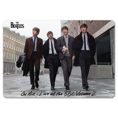 The Beatles Mouse Mat: On Air - The Beatles - Fanituote - ROCK OFF - 5055295370739 - keskiviikko 13. toukokuuta 2015
