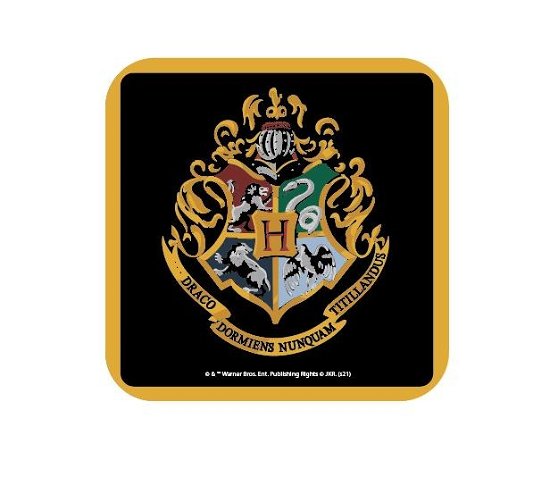 Cover for Harry Potter: Half Moon Bay · Hogwarts Crest (Coaster Single / Sottobicchiere) (MERCH)