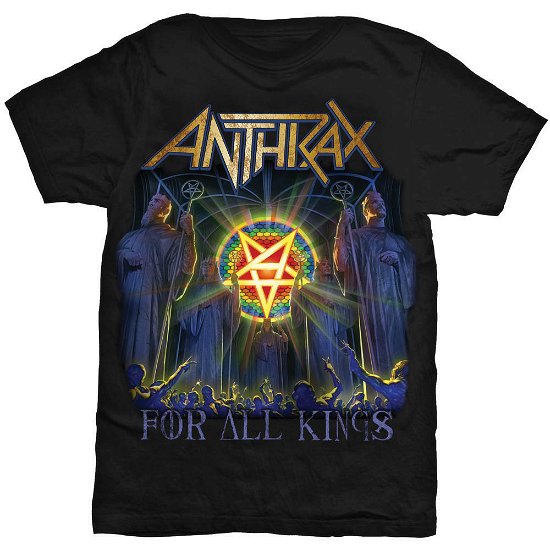 Anthrax Unisex T-Shirt: For All Kings Cover - Anthrax - Merchandise - Global - Apparel - 5055979937739 - 