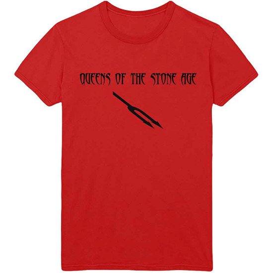 Cover for Queens Of The Stone Age · Queens Of The Stone Age Unisex T-Shirt: Deaf Songs (T-shirt) [size M] [Red - Unisex edition] (2019)