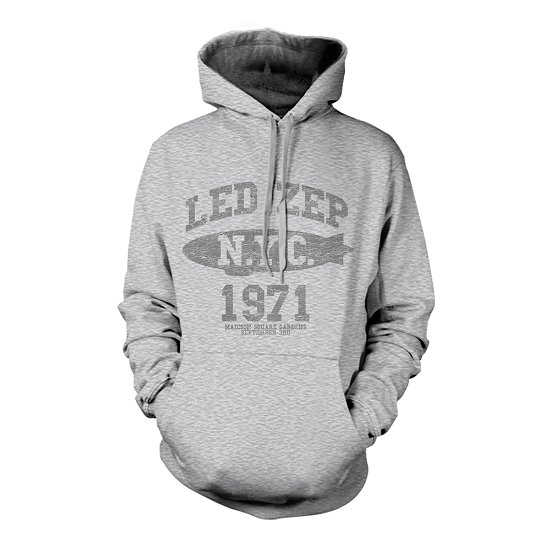 Cover for Led Zeppelin · Lz College (Grey) (Hoodie) [size S] [Grey (Fotl) edition] (2021)