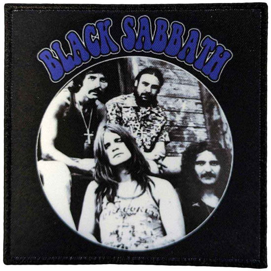 Black Sabbath Standard Printed Patch: Band Photo Circle - Black Sabbath - Merchandise -  - 5056561098739 - 