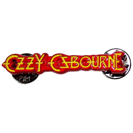 Cover for Ozzy Osbourne · Ozzy Osbourne  Pin Badge: Logo (Anstecker)