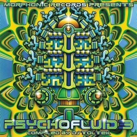 Cover for Vol. 3-psychofluid by DJ Toltek / Various (CD) (2009)