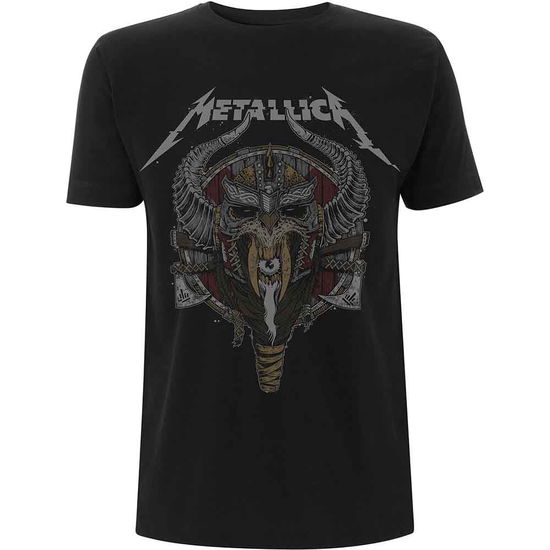 Metallica Unisex T-Shirt: Viking - Metallica - Fanituote - PHD - 5060489504739 - maanantai 22. lokakuuta 2018