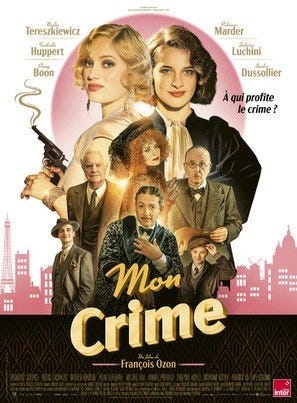 Cover for Mon Crime (DVD) (2024)