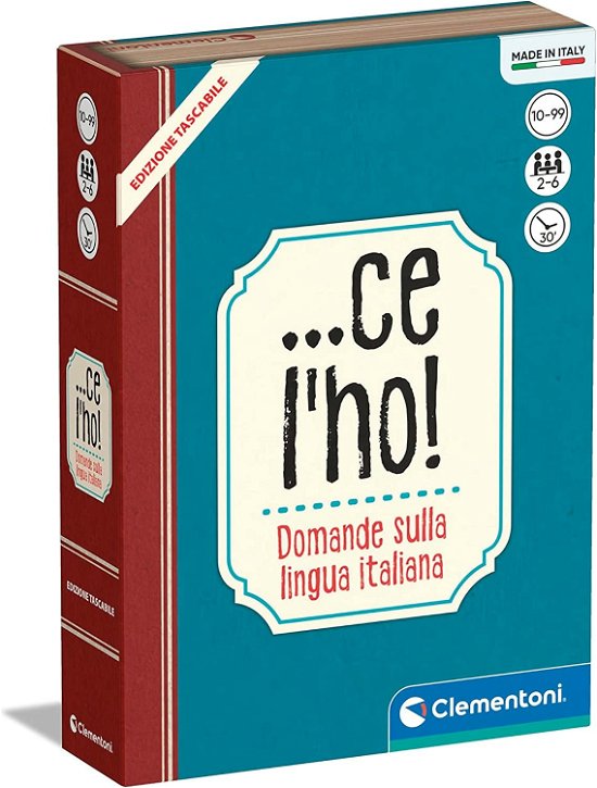 Cover for Clementoni Ricreativi Board Games Made In Italy Ce L'Ho Pocket (MERCH)