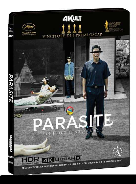 Parasite (Blu-ray 4k Uhd+blu-ray Hd) - Song Kang-ho,lee Sun-kyun,jo Yeo-jeong - Filmes - ACADEMY TWO - AT2 - 8031179985739 - 16 de dezembro de 2020