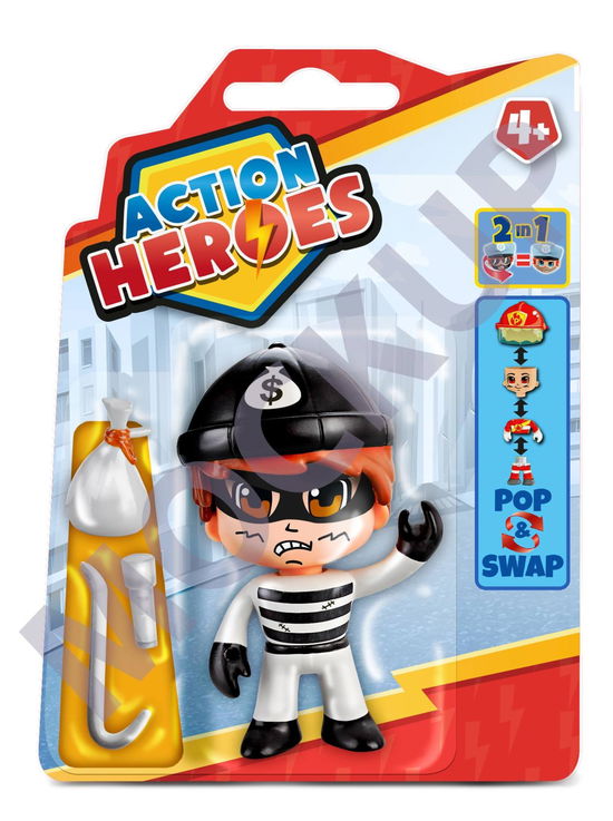 Cover for Action Heroes: Figure Singolo Ladro (MERCH)