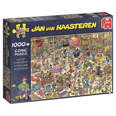 Puzzel JvH: De Speelgoedwinkel 1000 stukjes (19073) - Jumbo - Lautapelit - Jumbo - 8710126190739 - torstai 27. elokuuta 2020