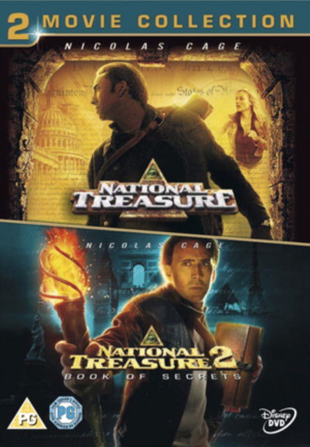 Cover for National Treasure 1&amp;2 · National Treasure 1  2 Duopack (DVD) (2012)