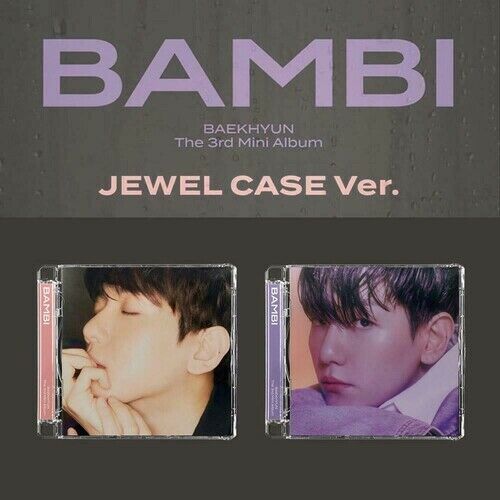 BAMBI (3RD MINI ALBUM) (JEWEL CASE VER.) - Baekhyun - Música -  - 8809633189739 - 31 de março de 2021