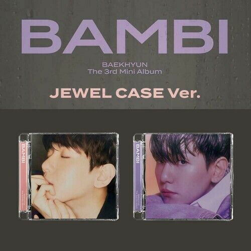 BAMBI (3RD MINI ALBUM) (JEWEL CASE VER.) - Baekhyun - Musique -  - 8809633189739 - 31 mars 2021