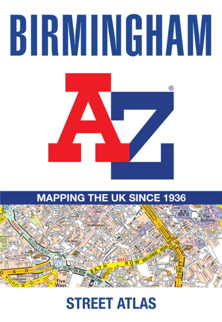 Cover for A-Z Maps · Birmingham A-Z Street Atlas (Paperback Book) [8 Revised edition] (2026)