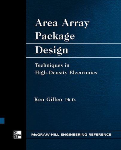 Cover for Ken Gilleo · Area Array Package Design (Pocketbok) (2003)