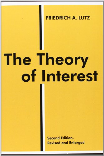 Cover for Friedrich A. Lutz · The Theory of Interest (Paperback Book) (2006)