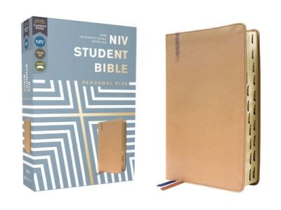 NIV, Student Bible, Personal Size, Leathersoft, Tan, Thumb Indexed, Comfort Print - Philip Yancey - Books - Zondervan - 9780310461739 - April 4, 2023