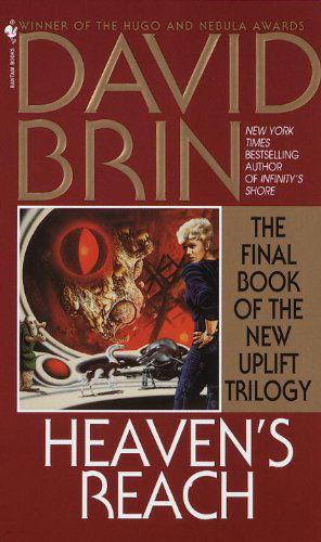 Cover for David Brin · Heaven's Reach (The Second Uplift Trilogy #3) (Paperback Book) (1999)