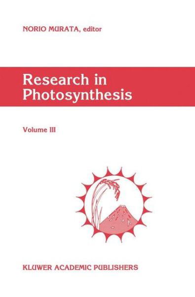 Cover for Norio Murata · Research in Photosynthesis: Proceedings of the Ixth International Congress on Photosynthesis, Nagoya, Japan, August 30-september 4, 1992 (Hardcover bog) (1993)