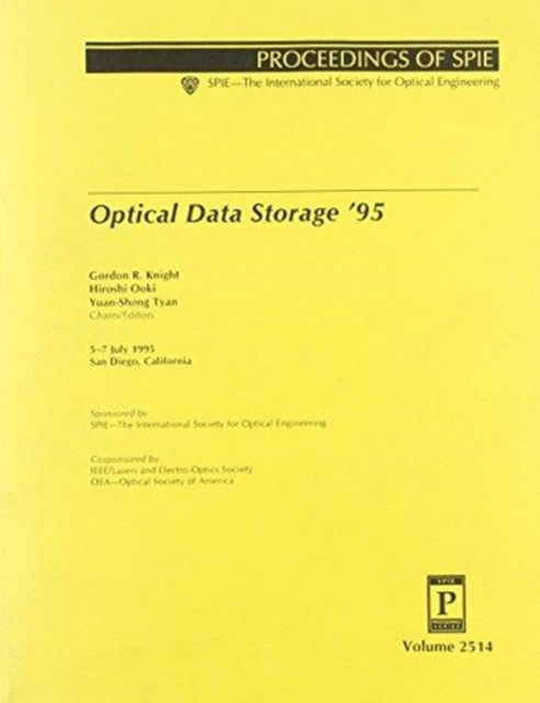 Cover for Knight · Optical Data Storage 95 (Paperback Book) (2006)