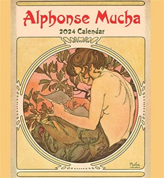 Cover for Alphonse Mucha · Alphonse Mucha 2024 Wall Calendar (Taschenbuch) (2023)
