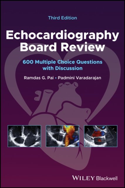 Cover for Pai · Echocardiography Board Review: 600 Multiple Choice  Questions with Discussion 3e (Pocketbok) (2024)