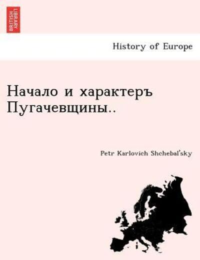 Cover for Petr Karlovich Shchebal\'sky · .. (Paperback Book) (2011)